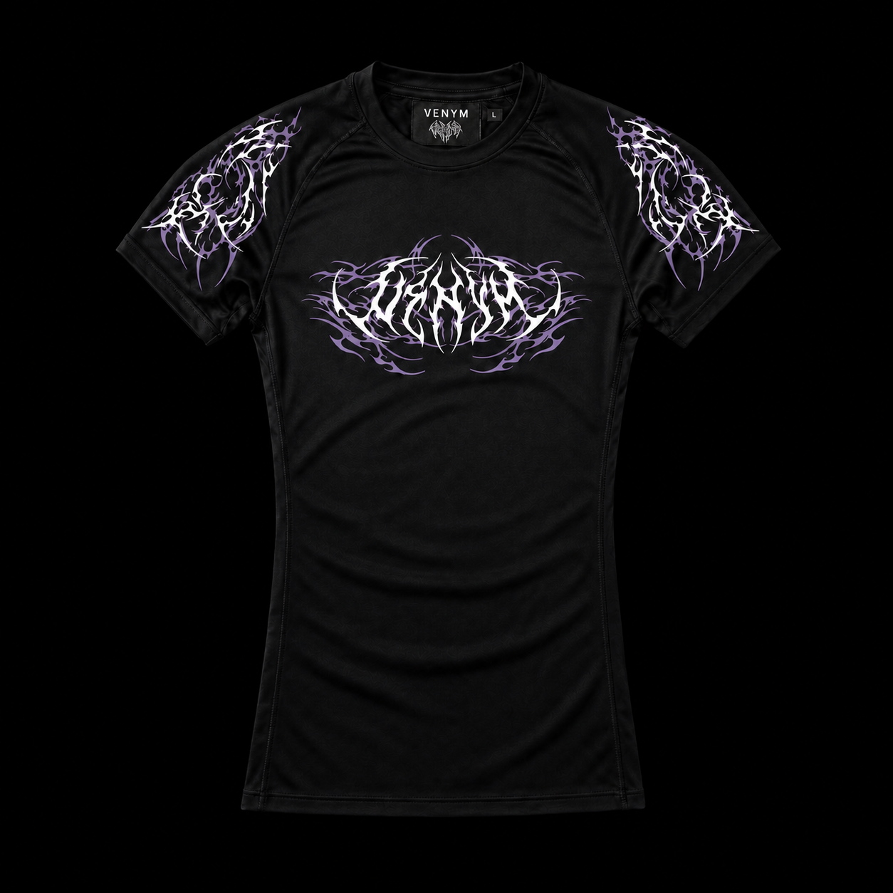 Nightshade Purple Short Sleeve Compression
