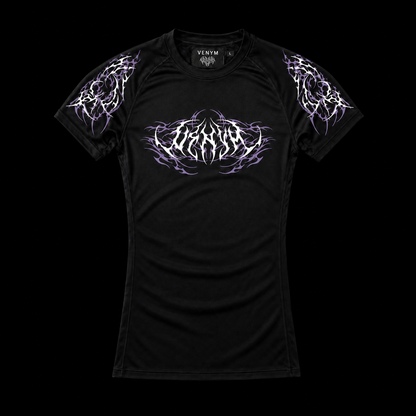 Nightshade Purple Short Sleeve Compression