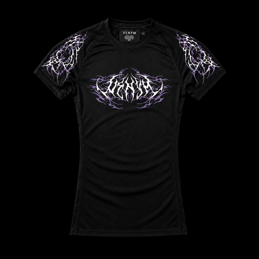 Nightshade Purple Short Sleeve Compression
