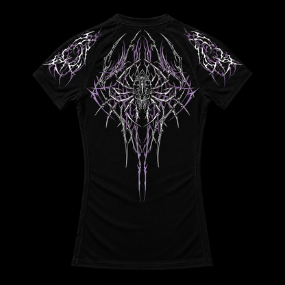 Nightshade Purple Short Sleeve Compression