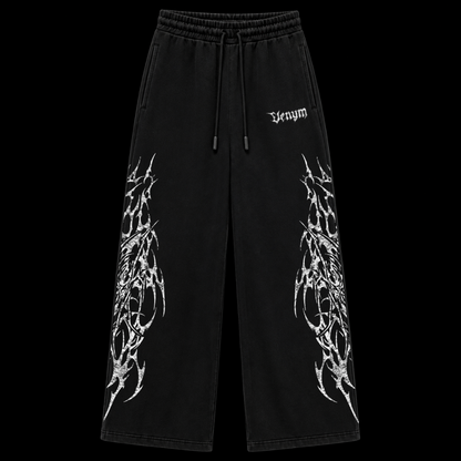 Smoke Black Heavyweight Sweatpants