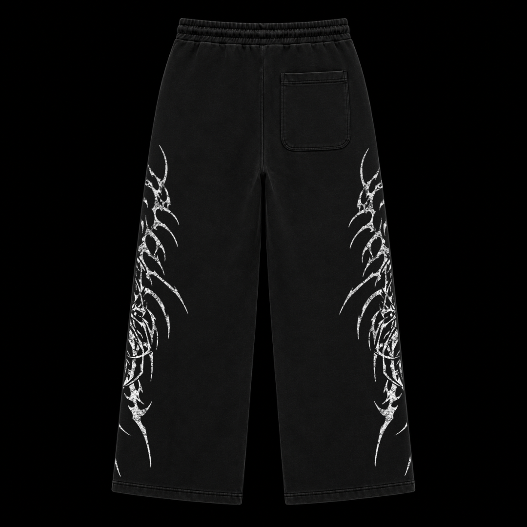 Smoke Black Heavyweight Sweatpants