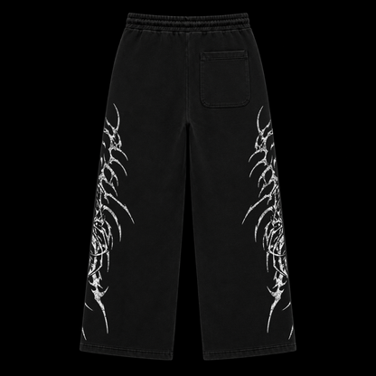 Smoke Black Heavyweight Sweatpants