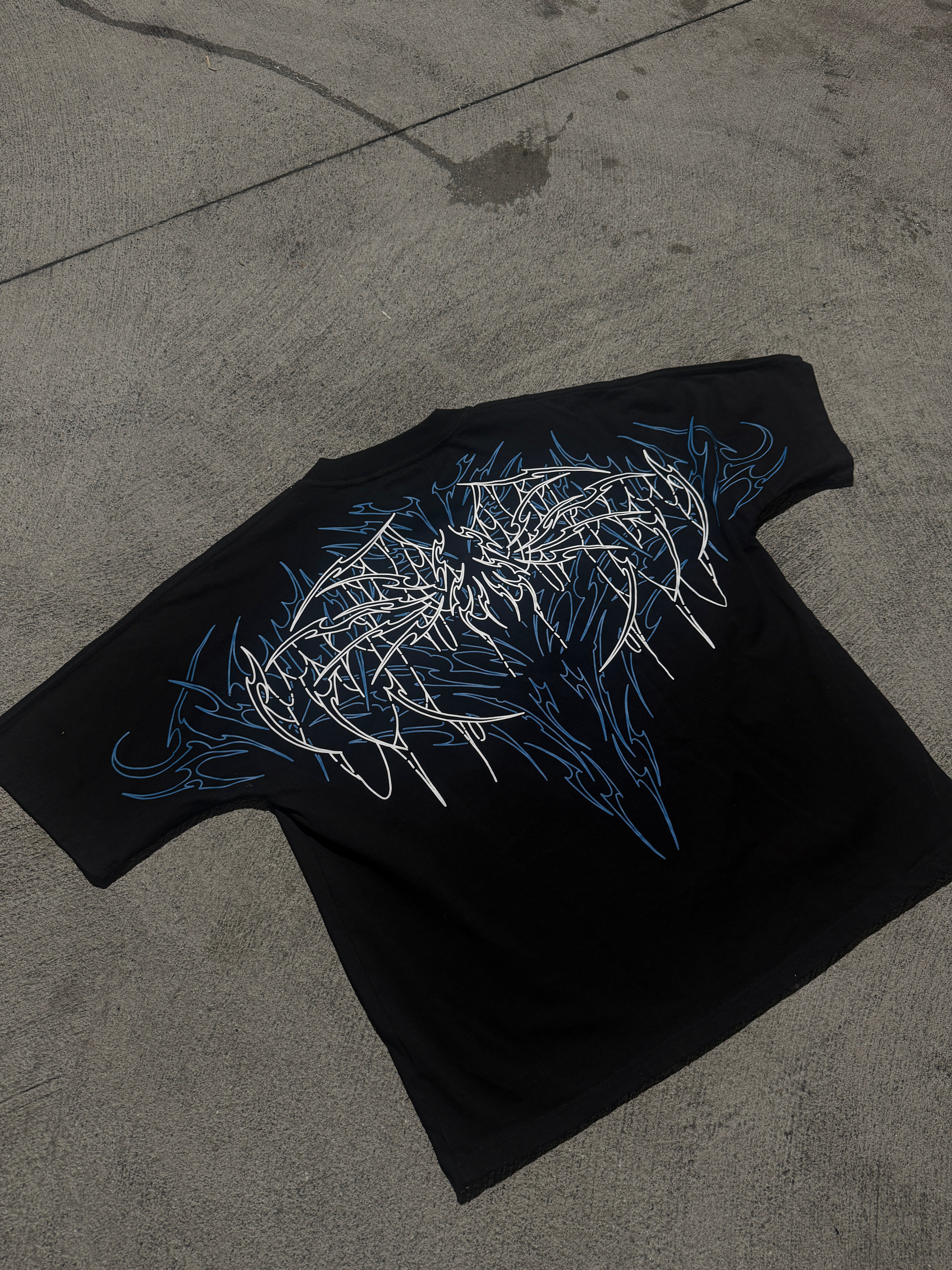 Webbed T-shirt (Arctic Blue)