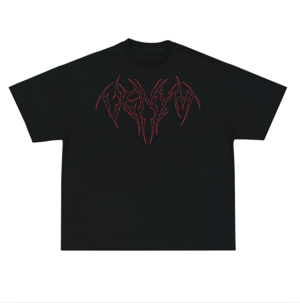 Webbed T-shirt (Blood Red)